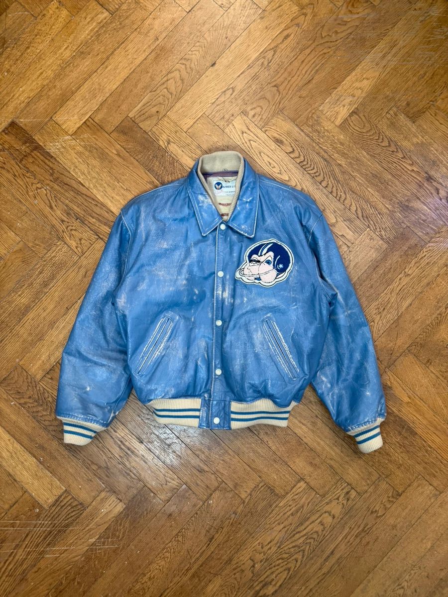 Vintage 1990s Avirex Special Cadet leather bomber jacket — 6