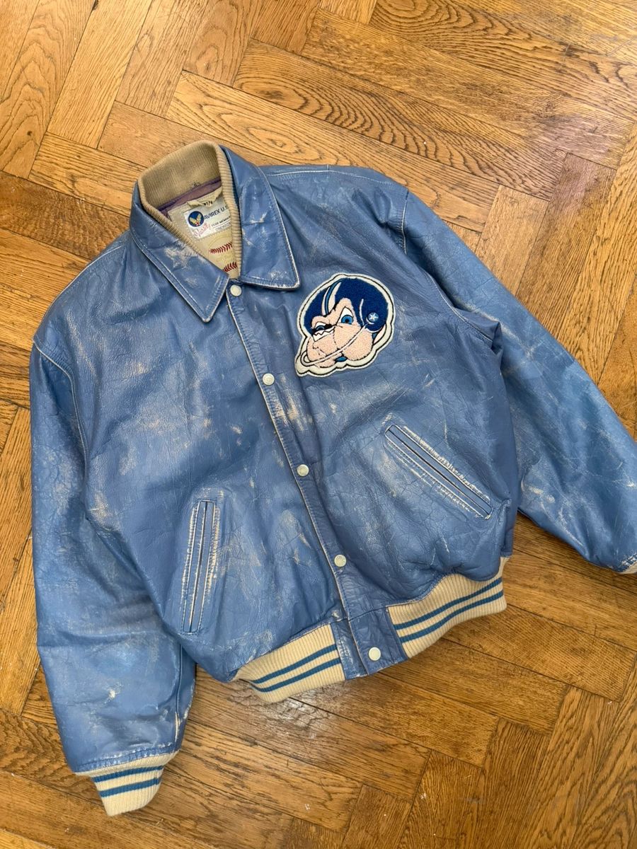 Vintage 1990s Avirex Special Cadet leather bomber jacket — 7