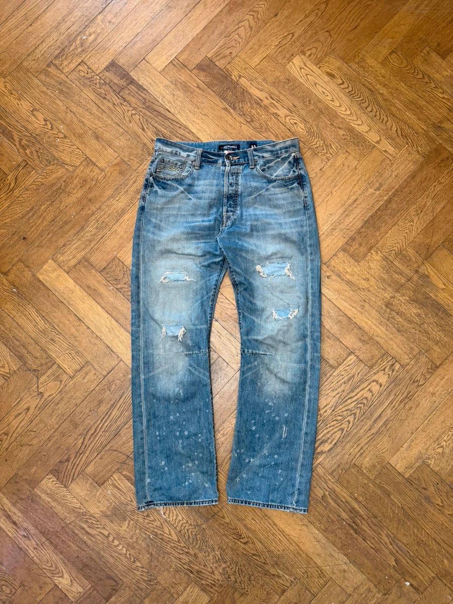 Ed hardy baggy y2k embroidered jeans — 4