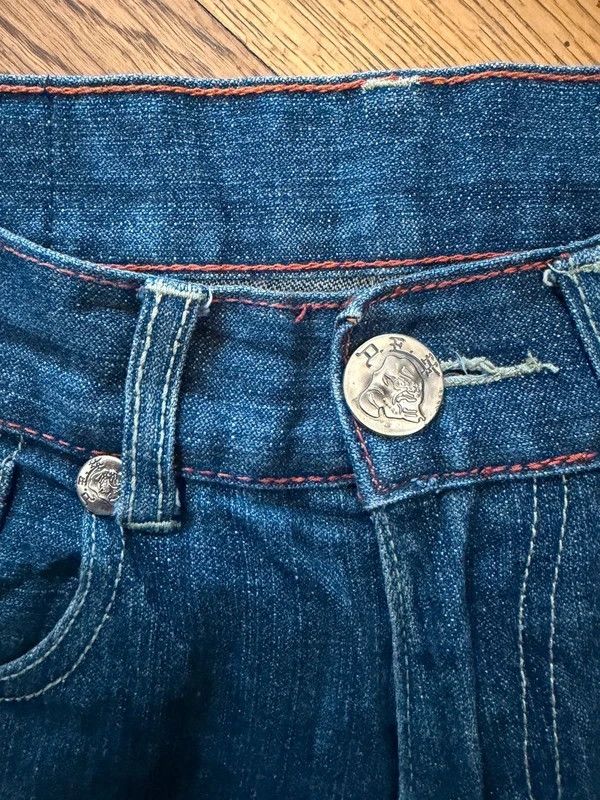Ed hardy embroidered y2k baggy jeans — 4