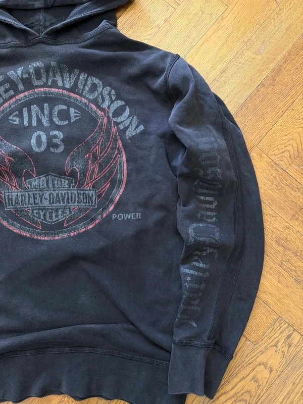 Harley Davidson printed hoodie — 3