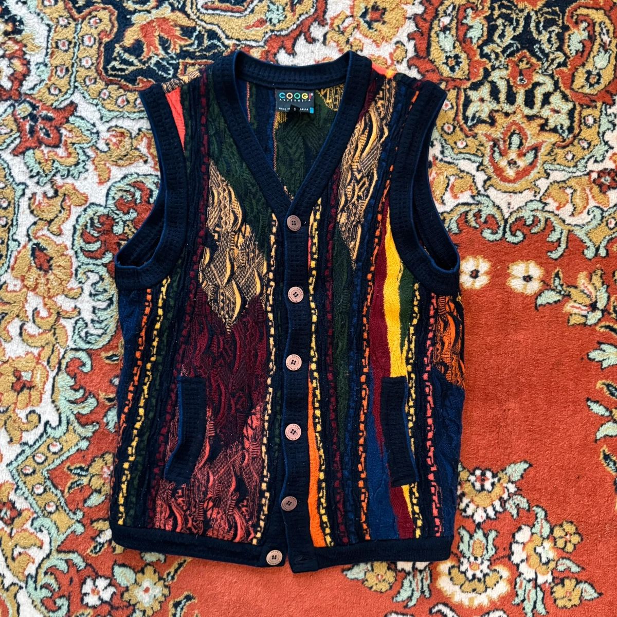 Vintage Coogi wool vest