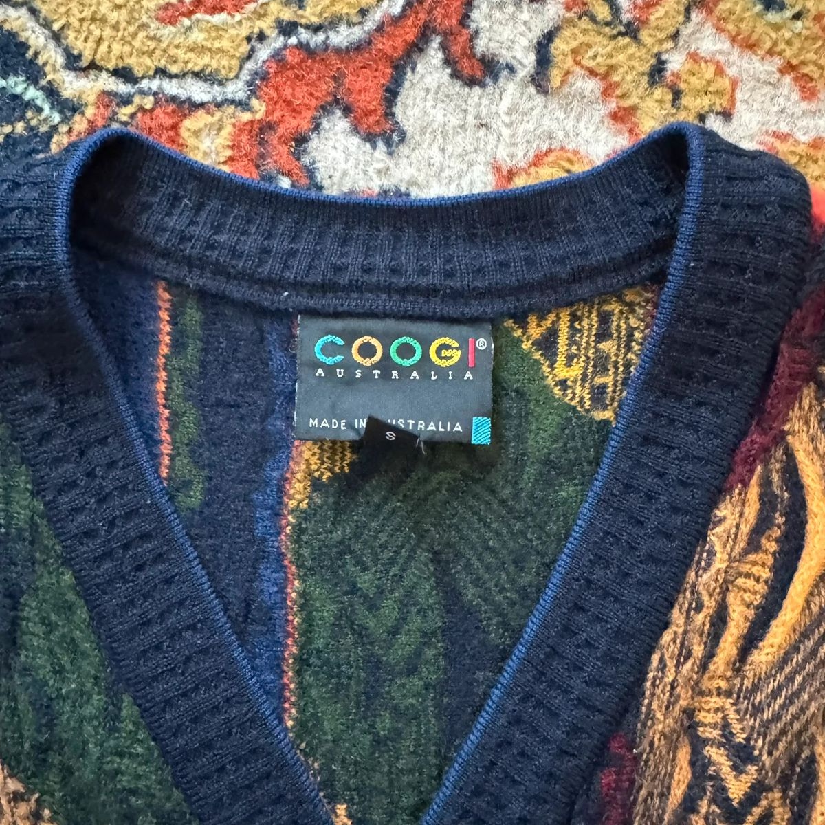 Vintage Coogi wool vest — 3