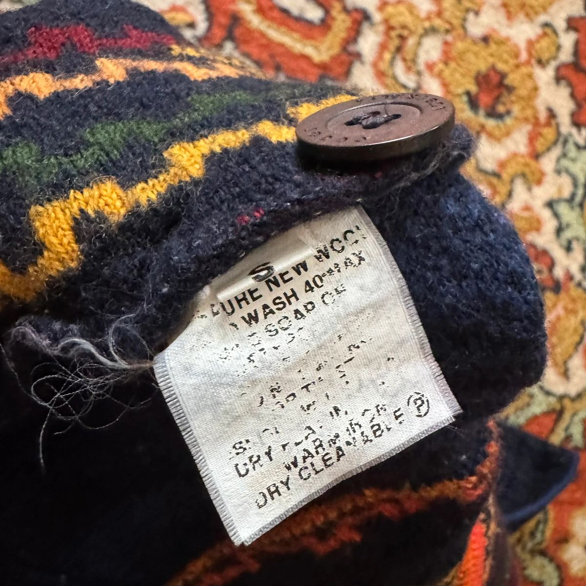 Vintage Coogi wool vest — 4