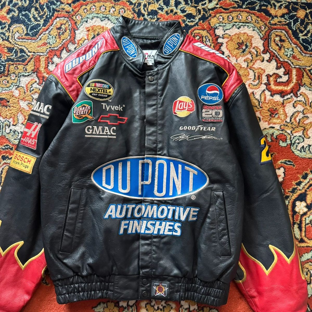 Vintage Jeff Hamilton x Nascar x DuPont x Jeff Gordon leather jacket — 2
