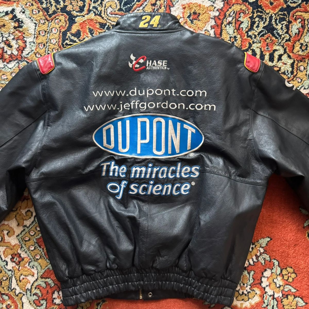 Vintage Jeff Hamilton x Nascar x DuPont x Jeff Gordon leather jacket — 5