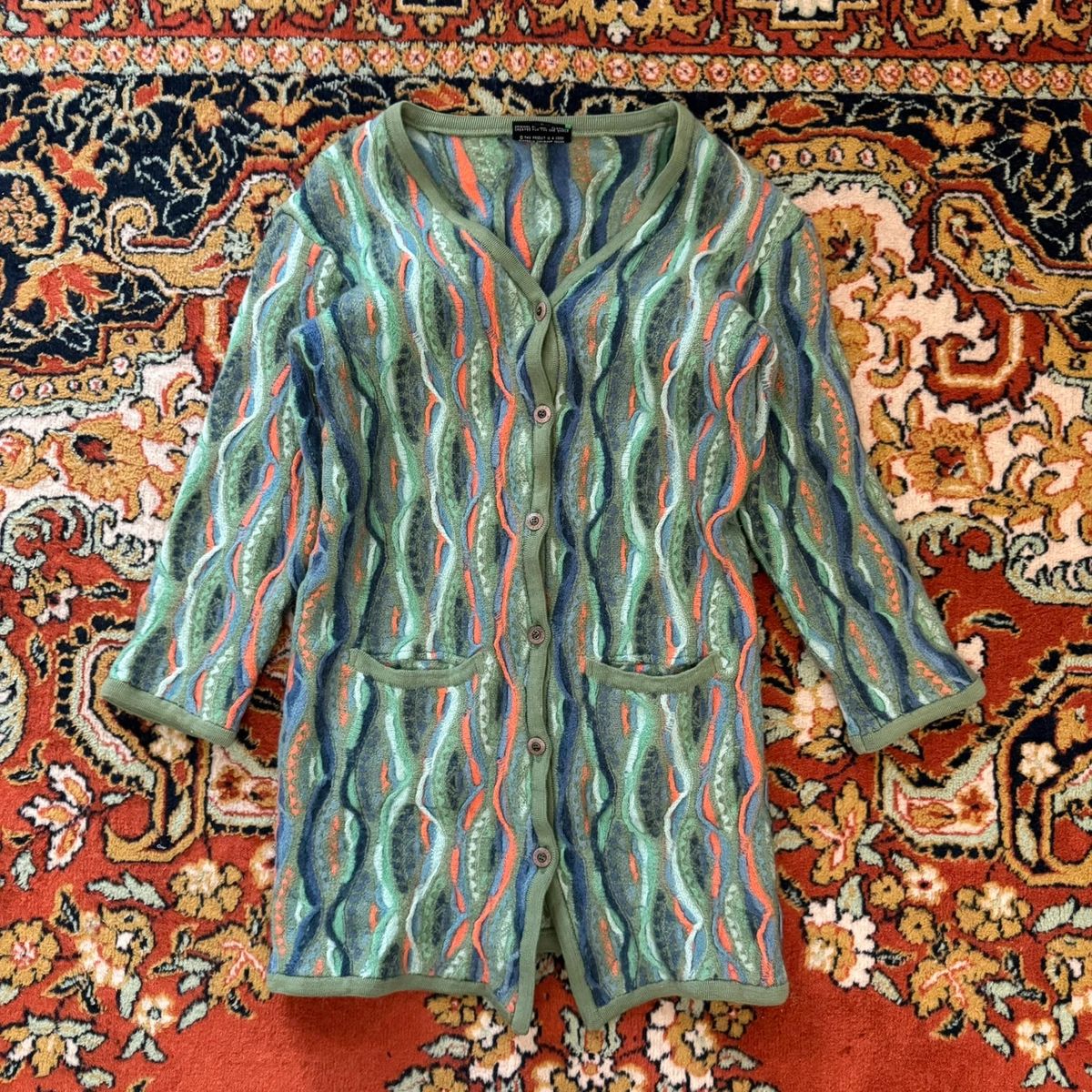 Vintage Wool Coogi cardigan