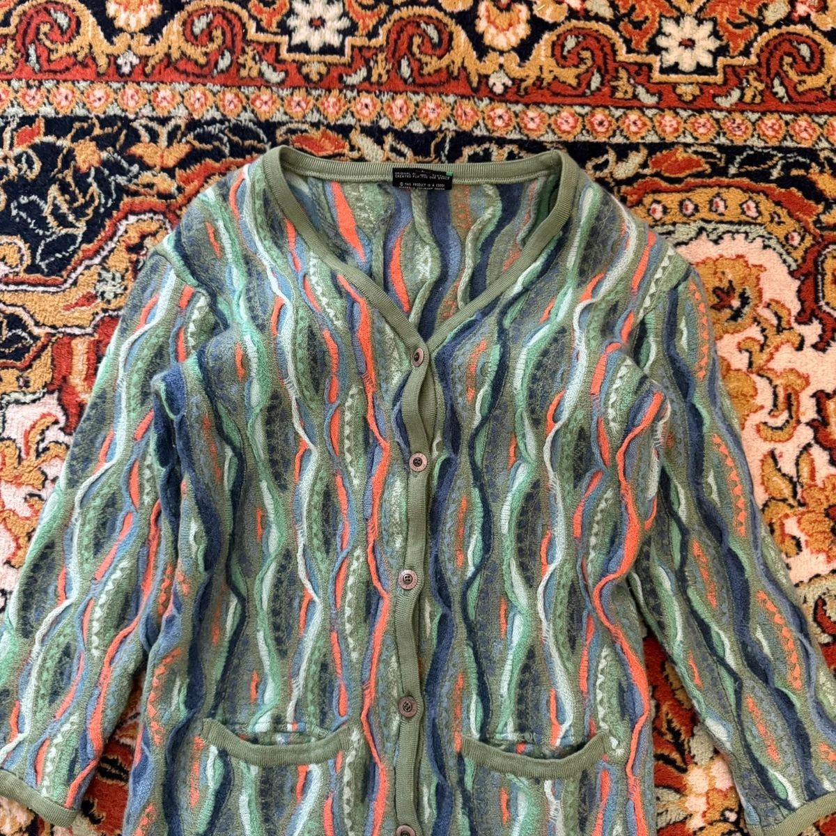 Vintage Wool Coogi cardigan — 2
