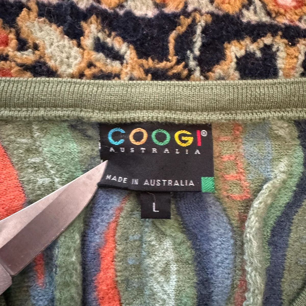 Vintage Wool Coogi cardigan — 3
