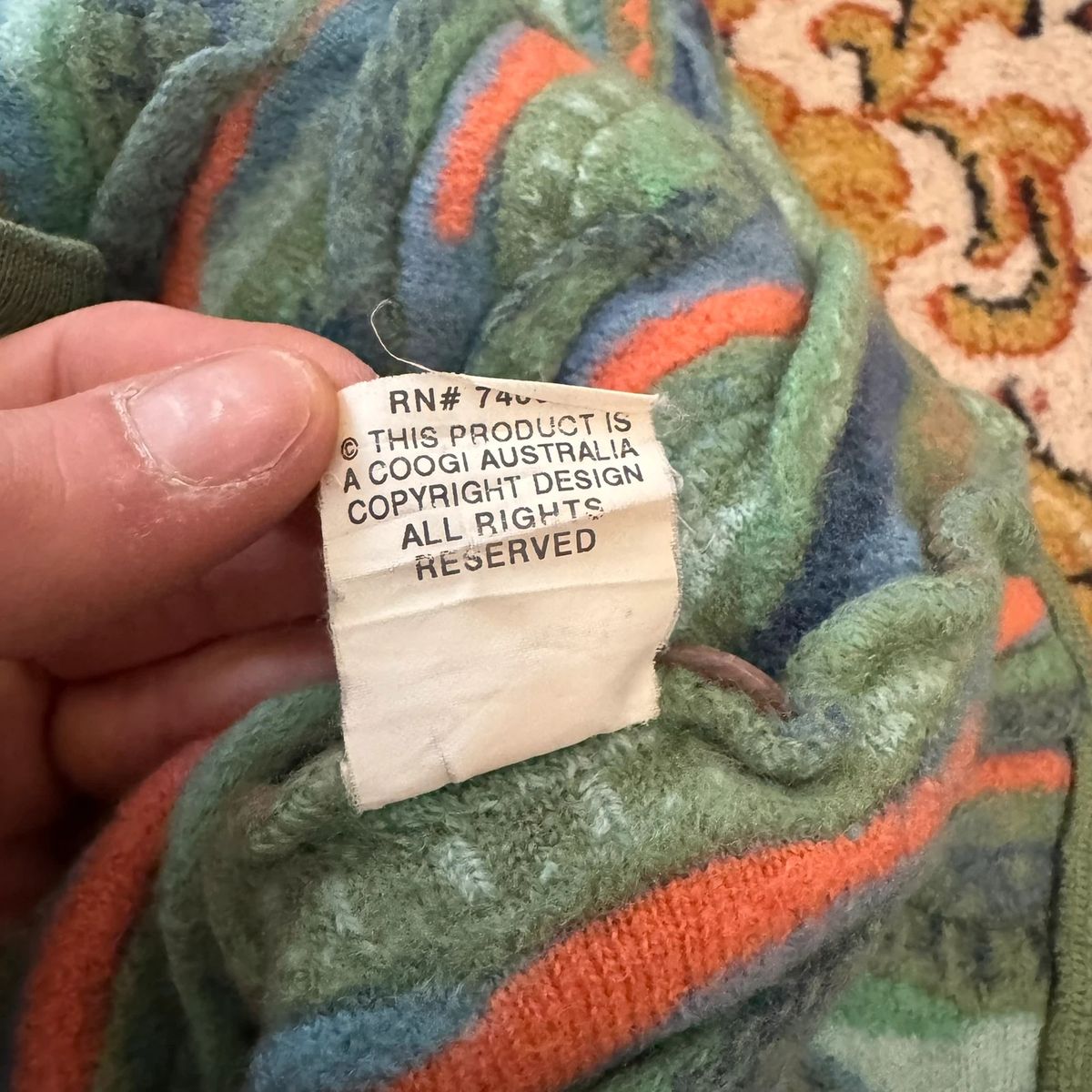 Vintage Wool Coogi cardigan — 5