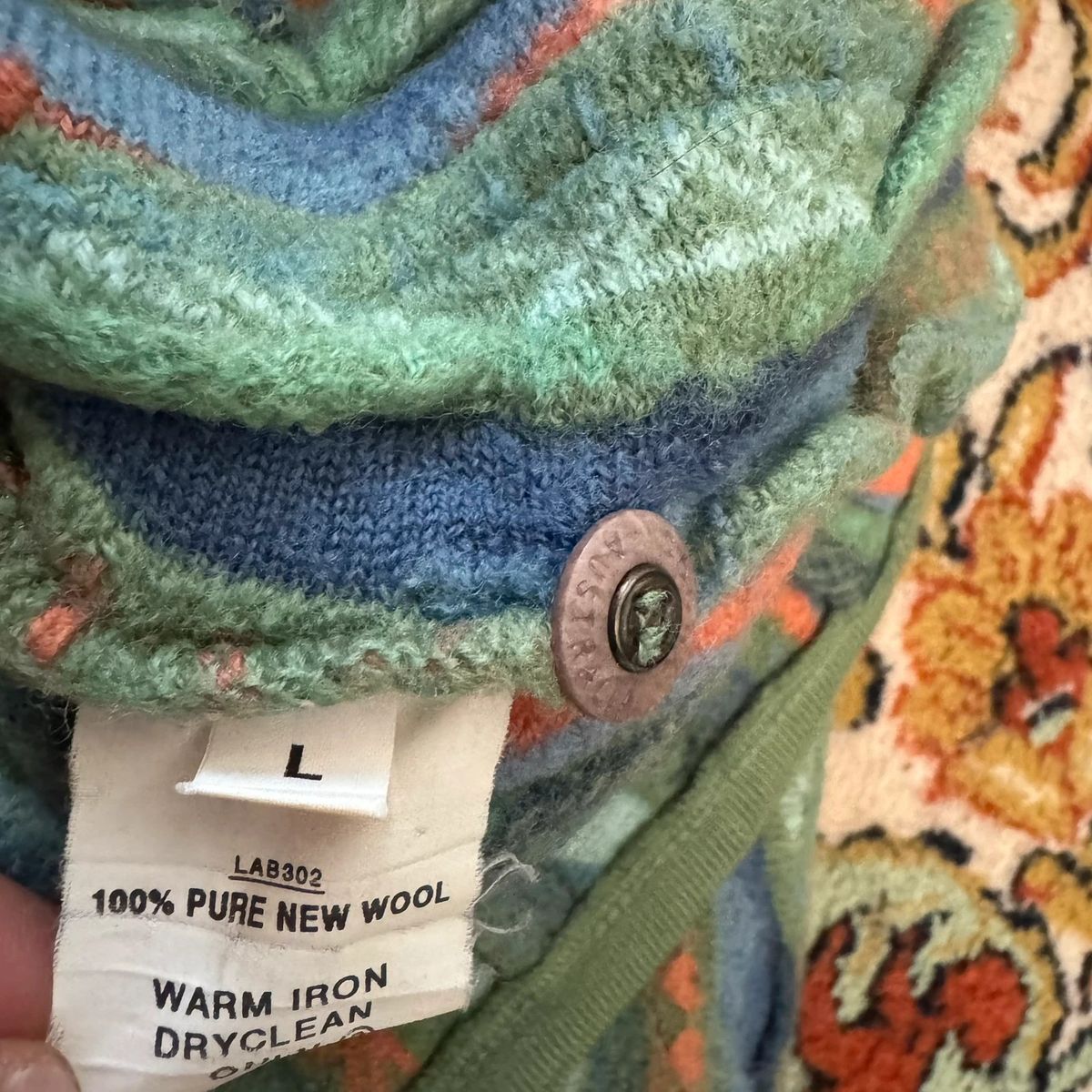 Vintage Wool Coogi cardigan — 6