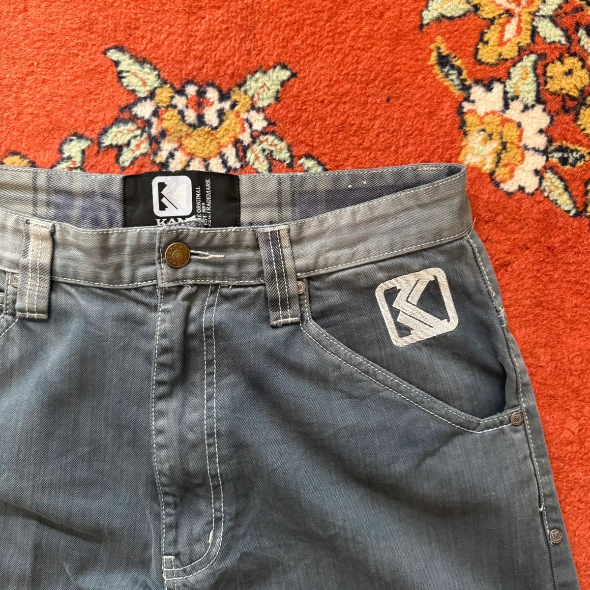 Vintage baggy Karl Kani jorts shorts — 5