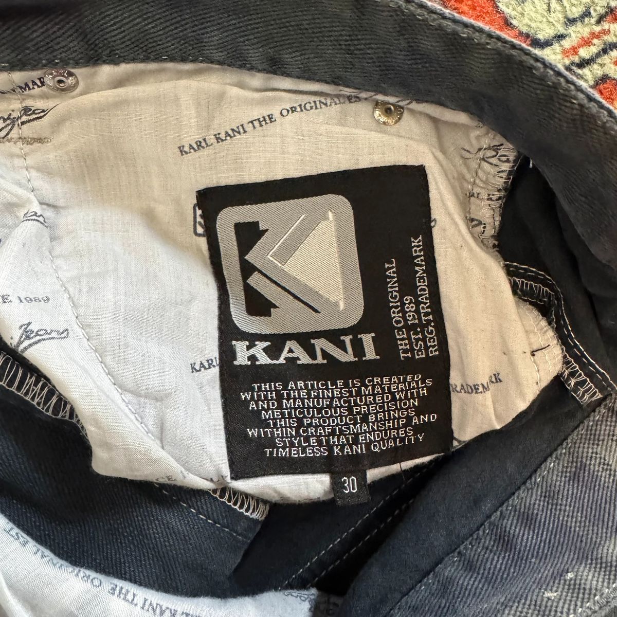 Vintage baggy Karl Kani jorts shorts — 7