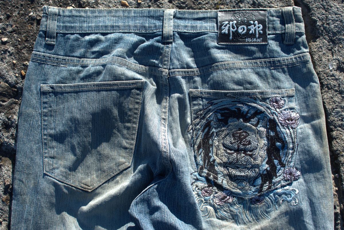 Japanese y2k baggy jeans — 2